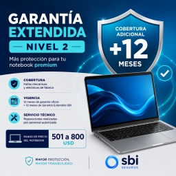 Garant�a Extendida SBI Nivel 2 para Notebook 12 Meses