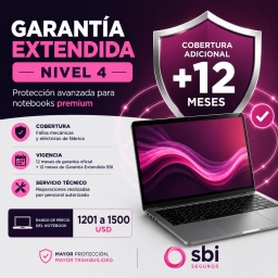 Garant�a Extendida SBI Nivel 4 para Notebook Premium