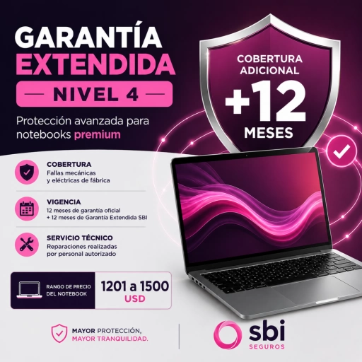 Garant�a Extendida SBI Nivel 4 para Notebook Premium