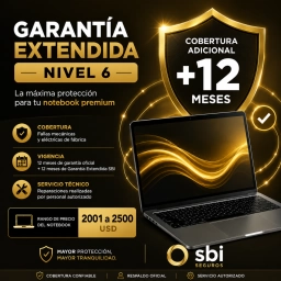 Garant�a Extendida SBI Nivel 6 para Notebook Premium