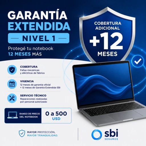 Garant�a NNET SBI Nivel 1 para Notebook 12 Meses