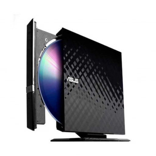 Grabadora Externa ASUS SDRW-08D2S-U USB Slim para CD y DVD