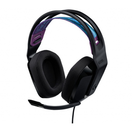 Headset Logitech G335 Negro 3,5 mm para Gaming Liviano