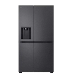 Heladera LG GS66SPM Side by Side No Frost Dispenser Negra