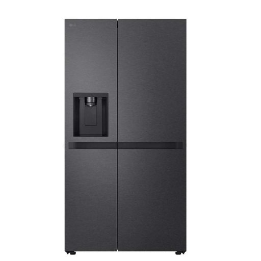Heladera LG GS66SPM Side by Side No Frost Dispenser Negra