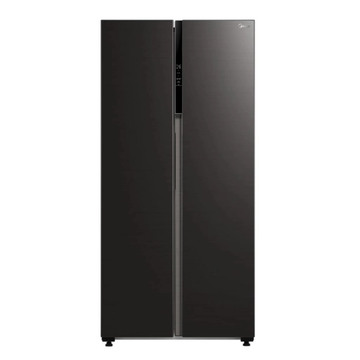 Heladera Midea MDRS619FGR28 Side by Side Negra Inverter