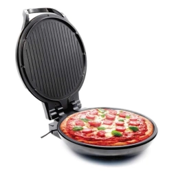 Pizzera y Parrilla El�ctrica Home Elements 2 en 1 Pizza Maker