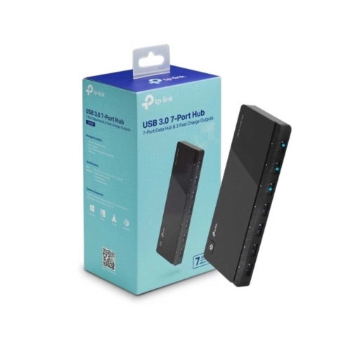 Hub TP-Link UH700 USB 3.0 7 Puertos con Adaptador