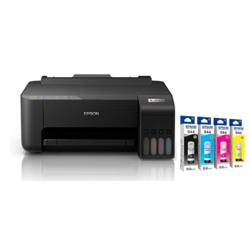 Impresora Epson EcoTank L1250 WiFi Sistema Continuo + Botellas de Recarga Extra