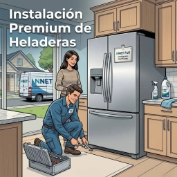 Instalaci�n de Heladeras NNET Normales con Nivelaci�n B�sica