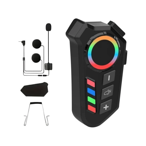 Intercomunicador Bluetooth para Casco de Moto con Micr�fono