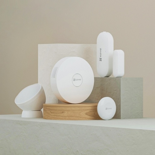 Kit Ezviz CS-B1 Smart Home con Hub y Sensores ZigBee