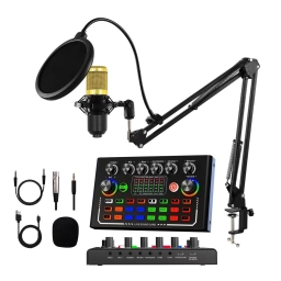 Kit Ledstar F009 BM800 de Streaming con Interfaz RGB