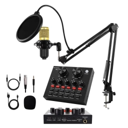 Kit Ledstar V8 BM800 con Interfaz de Audio y Brazo