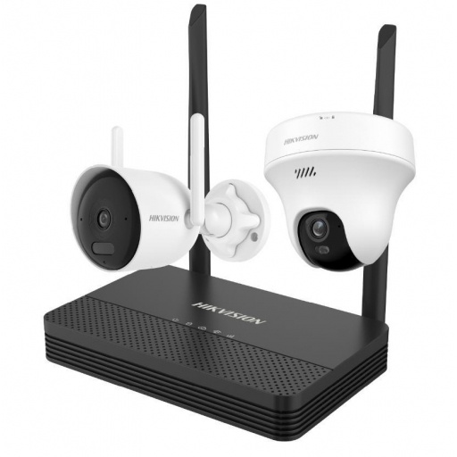 Kit de Seguridad Hikvision NVS WiFi C�maras 4 MP y 5 MP