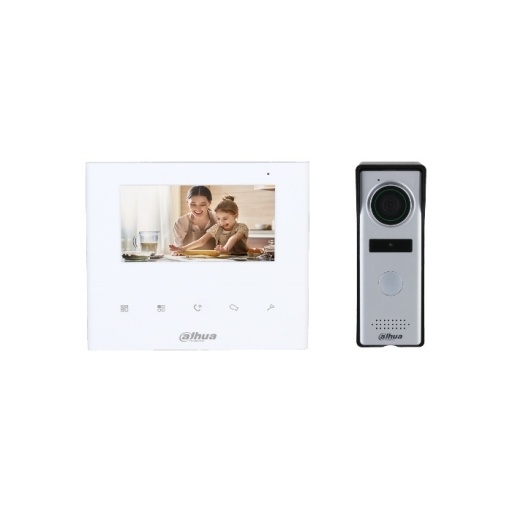 Kit Videoportero Dahua KTA04 Anal�gico con Pantalla 4,3 pulgadas