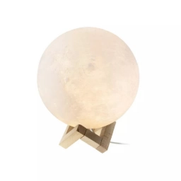 Lmpara de Luna Smart 3D LED RGB y Luz blanca