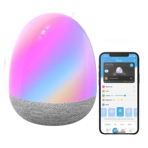 L�mpara Nocturna Govee Night Light Smart de Luz Suave