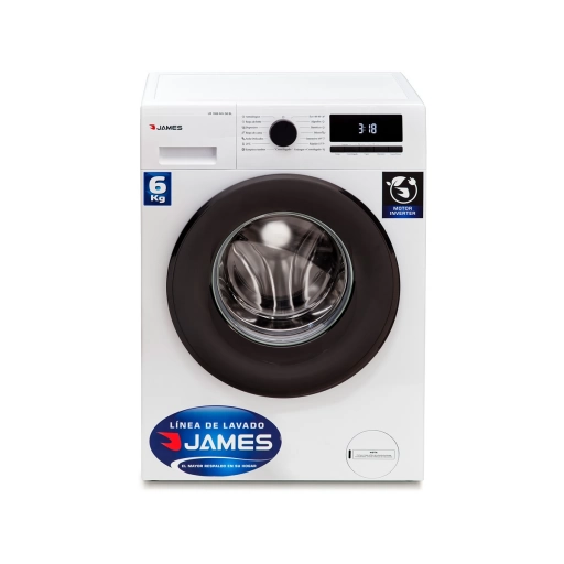 Lavarropas James Carga Frontal 6KG�LR 1006 INV G6