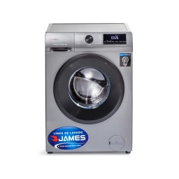 Lavarropas James Carga Frontal 8 Kg Inverter LR8140