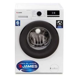 Lavarropas James LR1006 G6 Carga Frontal 6 kg Inverter