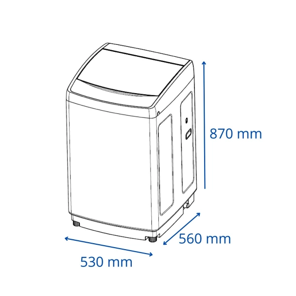 Capacidad de lavado 6 Kg