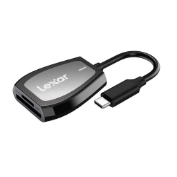 Lector de Tarjetas Lexar RW470 USB-C Negro Plateado
