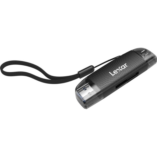 Lector de Tarjetas Lexar Dual Slot USB-C USB-A SD MicroSD