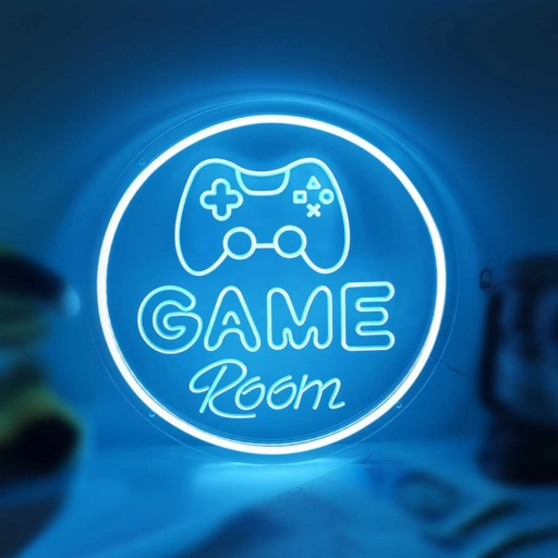 Letrero de Ne�n Game Room USB 5 V con Intensidad Regulable