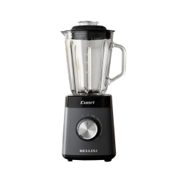 Licuadora Cuori Bellini Vidrio Negra 1,5 L 400 W