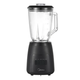 Licuadora Midea MJ-BL6014W Vidrio Negra 600 W 1,5 l