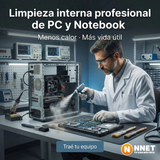 Limpieza Interna de PC y Notebook Servicio T�cnico