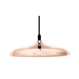Luminaria Colgante LED Curvy Cobre de Dise�o Moderno