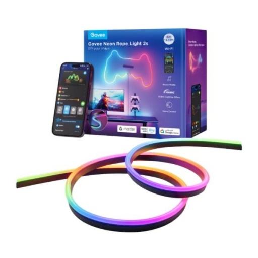Luz Ne�n Flexible Govee H61D4 Rope Light Interior