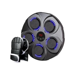 M�quina de Boxeo Bluetooth con M�sica Luces y Guantes