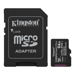 Memoria MicroSD Kingston Canvas Select Plus 64 GB UHS-I