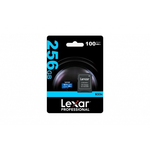 Memoria Lexar Blue Series 256 GB microSDXC 633x UHS-I
