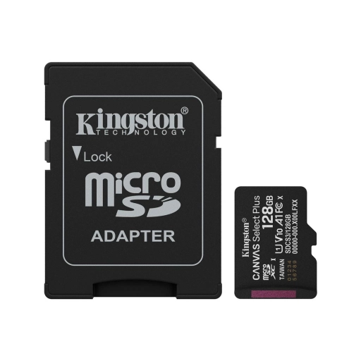 Tarjeta de Memoria MicroSD 128GB Kingston Select Plus