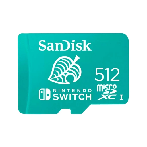 Memoria MicroSD SanDisk Nintendo Switch 512 GB 100 MB/S