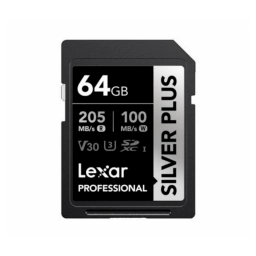 Memoria SDXC 64GB Lexar Pro Silver Plus