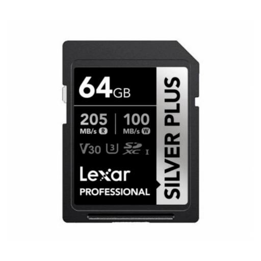 Memoria SDXC 64GB Lexar Pro Silver Plus