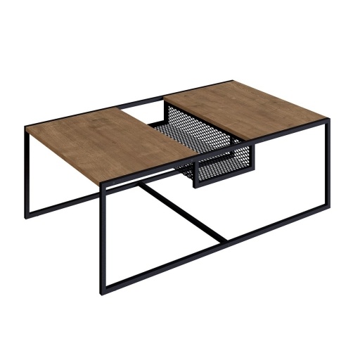 Mesa de Centro Unsi Furniture metro Roble Melamina 100x60