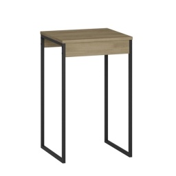 Mesa Lateral Unsi Furniture Lumber MDP Acero