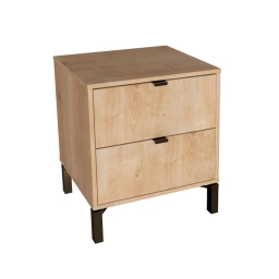 Mesa de Luz Unsi Marden de Madera con Caj�n y Estante