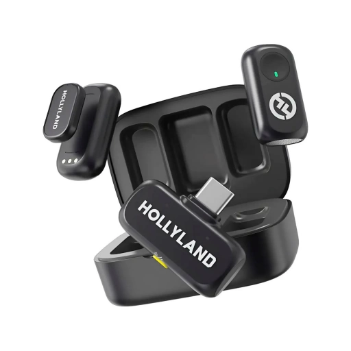 Micr�fono Inal�mbrico Hollyland Lark A1 Mini Duo Negro