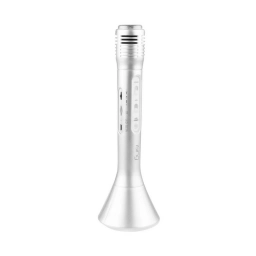 Micr�fono para Karaoke Vivitar iSing Bluetooth Plateado