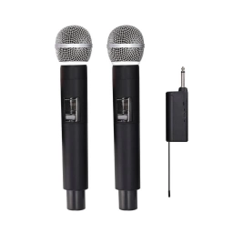 Micr�fonos Inal�mbricos Recargables Ledstar Kit de 2 unidades