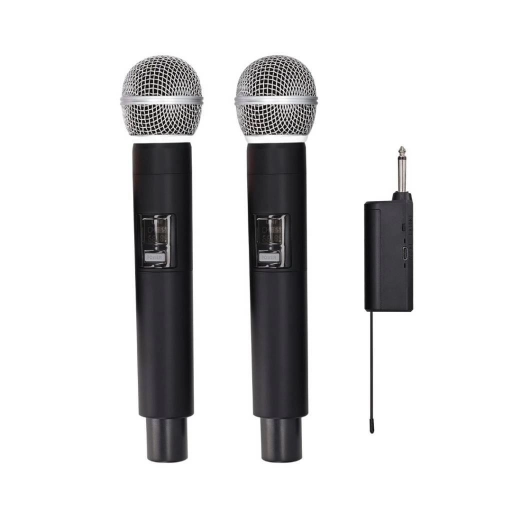 Micr�fonos Inal�mbricos Recargables Ledstar Kit de 2 unidades