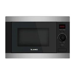 Microondas de Empotrar James J-28 ME 28 Litros 5 Niveles con Grill