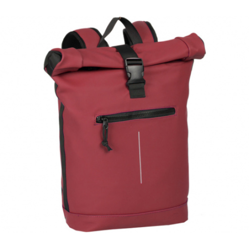 Mochila Mart NY 21L Burgundy Urbana Resistente